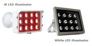 Infrared LED Illuminator VS White LED Illuminators